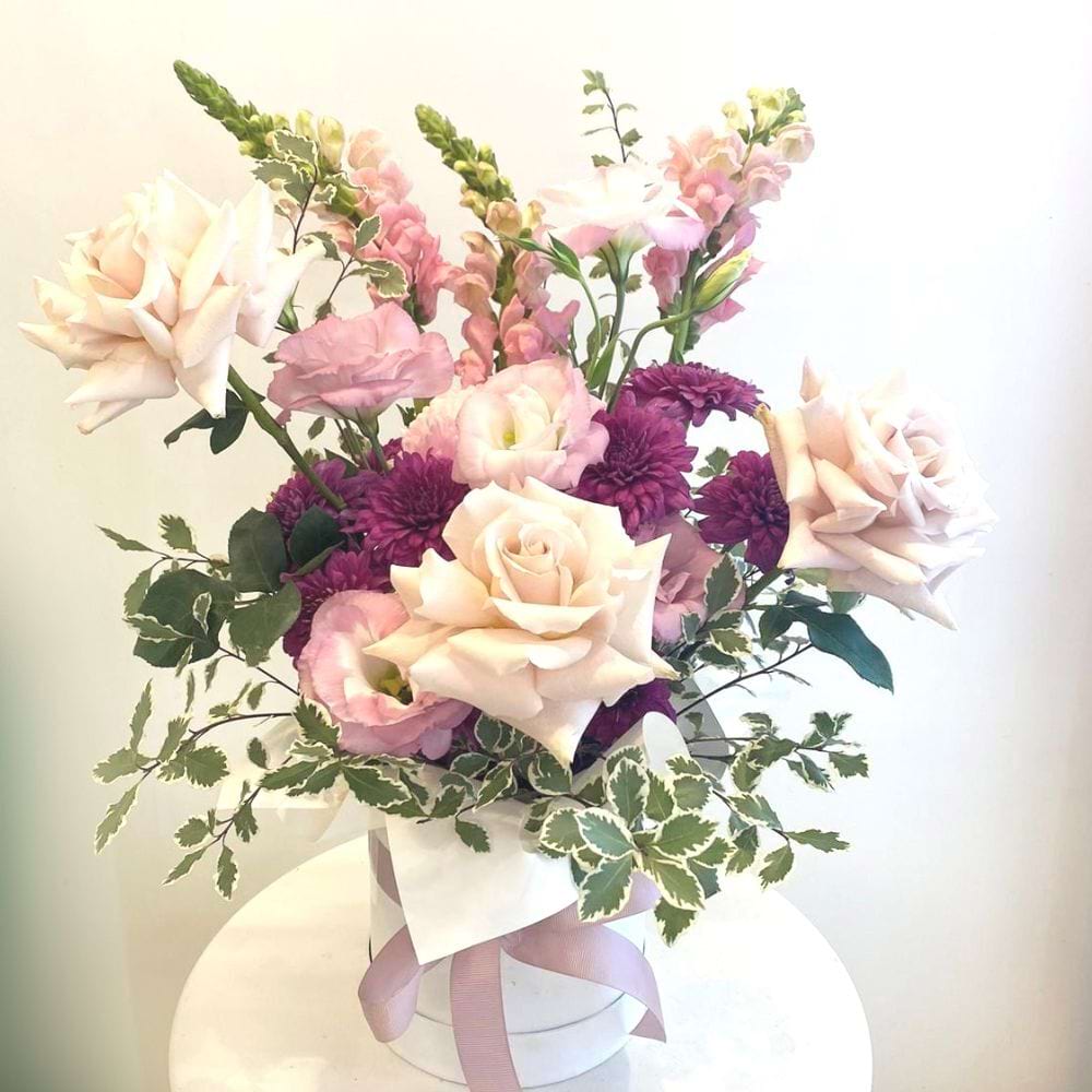 Pink Blooms in a box